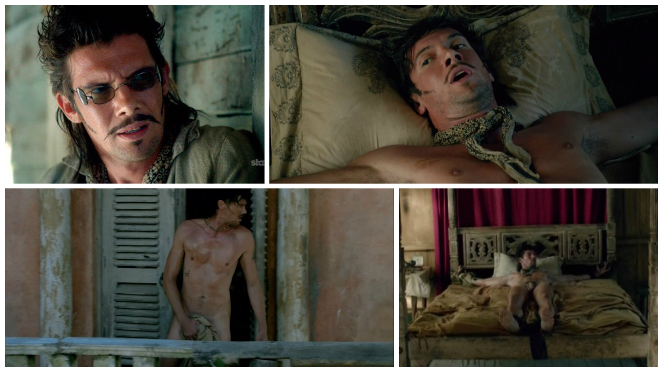 Toby Schmitz Naked on Black Sails - Male Stars Naked.