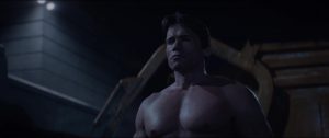 Arnold Schwarzenegger nude in Terminator Genisys